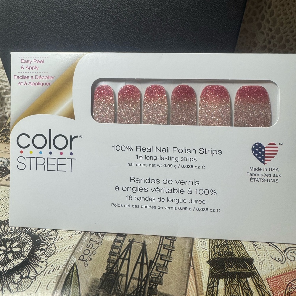 2 different packages brand new color strips by Colorstreet. Nail Polish Strips.